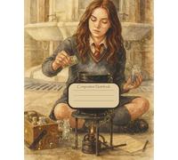 Composition Notebook College Ruled: Fantasy Cover Illustration: Fantasy Journal For Women, Teen Girls, Adults | Dramione Fans | Wide Lined