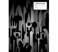 Composition Notebook - College Ruled: Fireflies in the Night Abstract #2 - 8.5 x 11 Inches