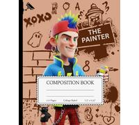 Composition Notebook - College Ruled for Students back to school: The Painter everyday school notebook