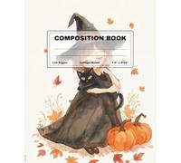 Composition Notebook College Ruled Halloween Theme for Teen Girls & Women: Perfect for school And Office, journaling and creative writing, Wide Ruled 110 Pages, 7.5 x 9.25 Inches