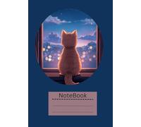 Composition Notebook College Ruled: Meow on the window |: Cute Cat lover Journal ,120 pages for school and office notes