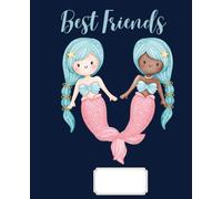 Composition Notebook-College Ruled: Mermaid Friends perfect for note taking and Study