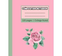 Composition Notebook College Ruled Pastel Green: Write, Plan, and Create with Confidence | 120 Pages | 7.5 x 9.25 | School Supplies