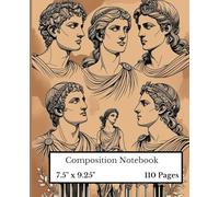 Composition Notebook: College Ruled Roman Mythology Illustration | Science Aesthetic Journal for Back to School, College & University