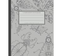 Composition Notebook College Ruled: Steampunk Insects - 100 Pages for School, College, Work & Home Use