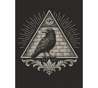 Composition Notebook College Ruled: The All-Seeing Crow Journal - Mystical Gothic Notebook for Writing, Drawing & Reflection