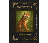 Composition Notebook College Ruled: Tiger Vintage Classic Style, Back to School Gift for Student or Journaling Animals Lover and Motivational, Wide Line, 111 Pages, 7 x1 0 inches.