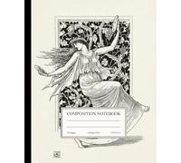 Composition Notebook College Ruled: Vintage Greek Mythology Illustration | Goddess Notebook | Aesthetic Fantasy Dark Academia Journal for Women, Teen Girls, Adults