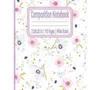 Composition Notebook College & School Ruled: Ruled Writing Notebook | College & School Lined Paper Pad | Ideal for Note-Taking, Assignments & Journals | 110 Pages | 7.5 x 9.25 Inches