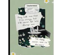 Composition Notebook: Colorful Pop, Wide Ruled, 7.5 x 9.25 inches, 100 Pages - Ideal for Fans of Lyrics, And Study Sessions ( Notebook )