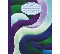 Composition Notebook - Cozy Collection: 200-Page Wide-Ruled | Warm Knit, Woven & Embroidery-Inspired Designs | 7.5” x 9.25” Paperback for Everyday Writing (Mermaid Waves)