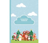 Composition Notebook: Cute Animals Love Christmas Music I 120 pages, 6x9" (Cute Animals Love Music)