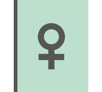 Composition Notebook: Cute Girl Power Notebook | 110 pages, 7.5 X 9.25" | Green