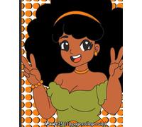 Composition Notebook: Cute vintage anime black girl journal | 110 pages, 7.5x9.25"