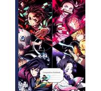 Composition NoteBook: DEMUN TAN SLAAIYER P10 , 8.5x11 Inches - 110 page Anime for Writing Notes On Special Days College Ruled Design Stylish School With Gift For Children boys