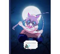 Composition NoteBook: Denmoon Jirro Slaaiyer S4 - 8.5x11 Inches - 110 page Japan Anime Office Supplies Holiday Great For Children Note Gift Kid Teens Girls Home College Writing Notes