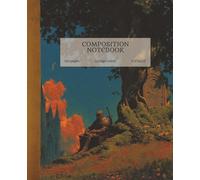 Composition Notebook: DF SERIES-60 | Dark Fantasy themed writing journal for school, work, or creative studies