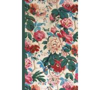 Composition Notebook Dot Grid Paper: A lovely vintage floral pattern with burgundy, pink and beige peonies among the leaves on a light beige ... For College, Students, School, Work, Office.