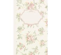 Composition Notebook Dot Grid Paper: Delicate, vintage floral pattern with pale pink, small roses on a pale pink background.: Cute Aesthetic Notebook For College, Students, School, Work, Office.