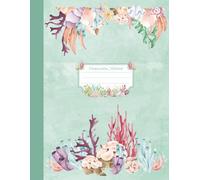 Composition Notebook | Dotted 150 pages | Aesthetic Colorful Under The Sea Corals | For School, College, Office, Work, Writting, Journaling, Planning