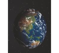 Composition Notebook: Earth In Focus Notebook| Wide Rule| 7.5 x 9.25 inches, 100 pages, Student, Teachers, Journaling