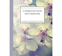 Composition Notebook: Floral Edition - Pretty Flower Journal for Women & Girls, Lavender Orchids: College Ruled, 120 Pages | Perfect for School, Journaling, or Daily Notes