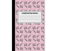 Composition Notebook For Creative Writing: 180 Cream Lined Pages, Typewriter Design, Soft Pink.