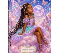 Composition Notebook for Girls: Rainbow Cloud Fairy Wide Ruled School Notebook | Magical Fantasy Writing Journal | Bubblegum Dreams Collection Fairies Edition No. 12