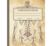 Composition Notebook for Students | College Ruled | School Notes| Journal | Vintage Medicine | Gift for Student and Doctor: Medicine Illustration Aesthetic Collage Ruled Notebook for Students