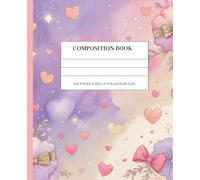 Composition Notebook for Students, College Ruled, School Notes, Kawaii Inspired, 120 pages, 7.5 x 9.25 inches, Gift for students: Soft girl Aesthetic ... College Ruled, 120 Pages, 7.5 x 9.25 in