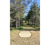 Composition Notebook: Forest Road Notebook Of 100 Lined Pages 6×9 Inches