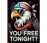 Composition Notebook: Freedom Eagle with 4th of July Patriotic Art Theme, Lined Journal for Students, Teachers, College Notes, Office Desk Writing, and Independence Day Gift Lovers