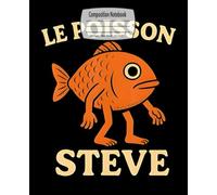 Composition Notebook: Funny Fish, Wide Ruled, 7.5 x 9.25 inches, 100 Pages - Perfect for Fans And School Notes