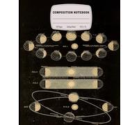 Composition Notebook: Galaxy & Space Aesthetic Book | Vintage Astronomy Illustration Journal with Planets, Stars & Constellations | Ideal for Math, ... Students | Back to School Supplies