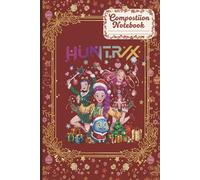 Composition Notebook: Girly Anime K-Pop Christmas Journal Notebook Blank Lined Ruled 6’’x9’’ 110 Pages