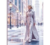 Composition Notebook: Glam Winter Fashion themed Notebook | College Ruled | Journal for planning, study | 7.5 x 9.25 in, 100 Pages