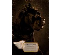 Composition Notebook Gothic Cane Corso: Vintage Macabre Aesthetic Journal for School or College