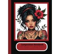 Composition Notebook: Gothic Elegance: Embrace Dark Beauty in Every Page - Gothic Series Volume 1. College Ruled Writing Journal for School, College, Work, Students, Adults & Teens