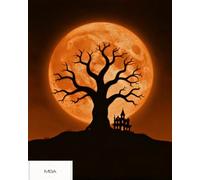 Composition Notebook: Halloween Themed, 80 Sheets (160 Pages), 8″ x 10″, College Ruled