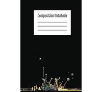 Composition Notebook: Hardback with Drops Cover | 6 × 9 Inches; 100 Pages | College Lined Hardback Notebook | Ideal for School, College, Office, Work, Students