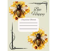 Composition Notebook: HoneyBee Themed Journal | 110 pages - College Rule | Cute Aesthetic For School, College, Office, Work, Personal Use