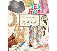 Composition Notebook: Howdy Cowgirl Collage Design, Cute Western Notebook for Journaling and Notes, College Ruled: Bold Western Collage Cover for School, Work, and Everyday Journaling, 110 Pages