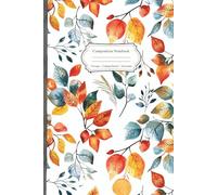 Composition Notebook: Illustrated pages, lined Notebook for Gratitude, Daily Notes, and Cozy Autumn Writing