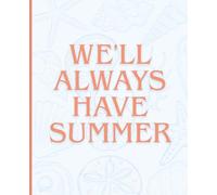 Composition Notebook Journal: Cute Teen Girl Seashell Beach Blue and Orange | The Summer I Turned Pretty | Planning, Organizing, Gift Idea | College ... 7.5 x 9.25, 120 Pages | For kids and adults
