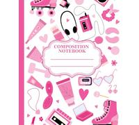 Composition Notebook: Just A Girls Who Love Music Wide Ruled Notebook For Teens Girl Kids Women Movie Music Lover