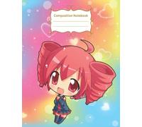 Composition Notebook: Kasane Teto : IA Vocaloid Otaku Anime Chibi Girl 120 Pages of 8.5" x 11" Blank Paper for Writing, College Ruled Premium Abstract Cover vol.1