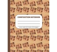 Composition Notebook: Letter-style Wide Ruled with 100 Sheets and 200 Pages for School, Notes, Journaling, Writing and Planning by Miracle Publishing