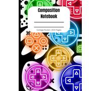 Composition Notebook: Level up game controllers