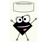 Composition Notebook: Lined Journal for Kids Ages 6-10 | 6 x 9 Inches, 100 Pages | Cute Robot Design for Writing, Drawing, or Creative School Fun