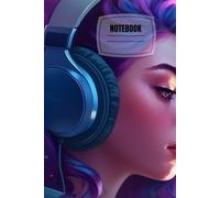Composition Notebook Magical Girl Vibe: Wide Ruled Lined Paper Journal. Notebook for Kids, Boys, Girls, Teens and Adults.